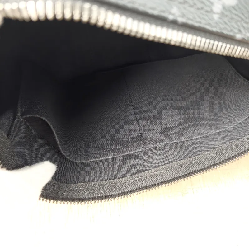 Louis Vuitton Crossbody Bag Keepall 35 Black PVC One Size 35 × 16 × 21 cm — detail view 10 of 12