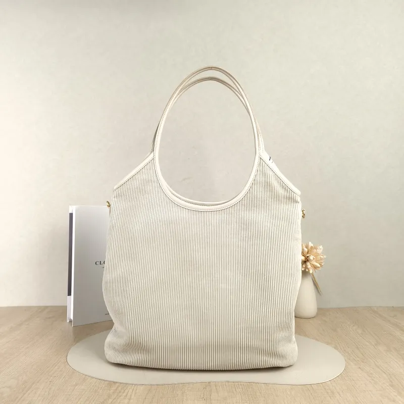 Miumiu Shoulder Bag IVY Tote Shopping Tote White Medium35*40 — cover view 4 of 4