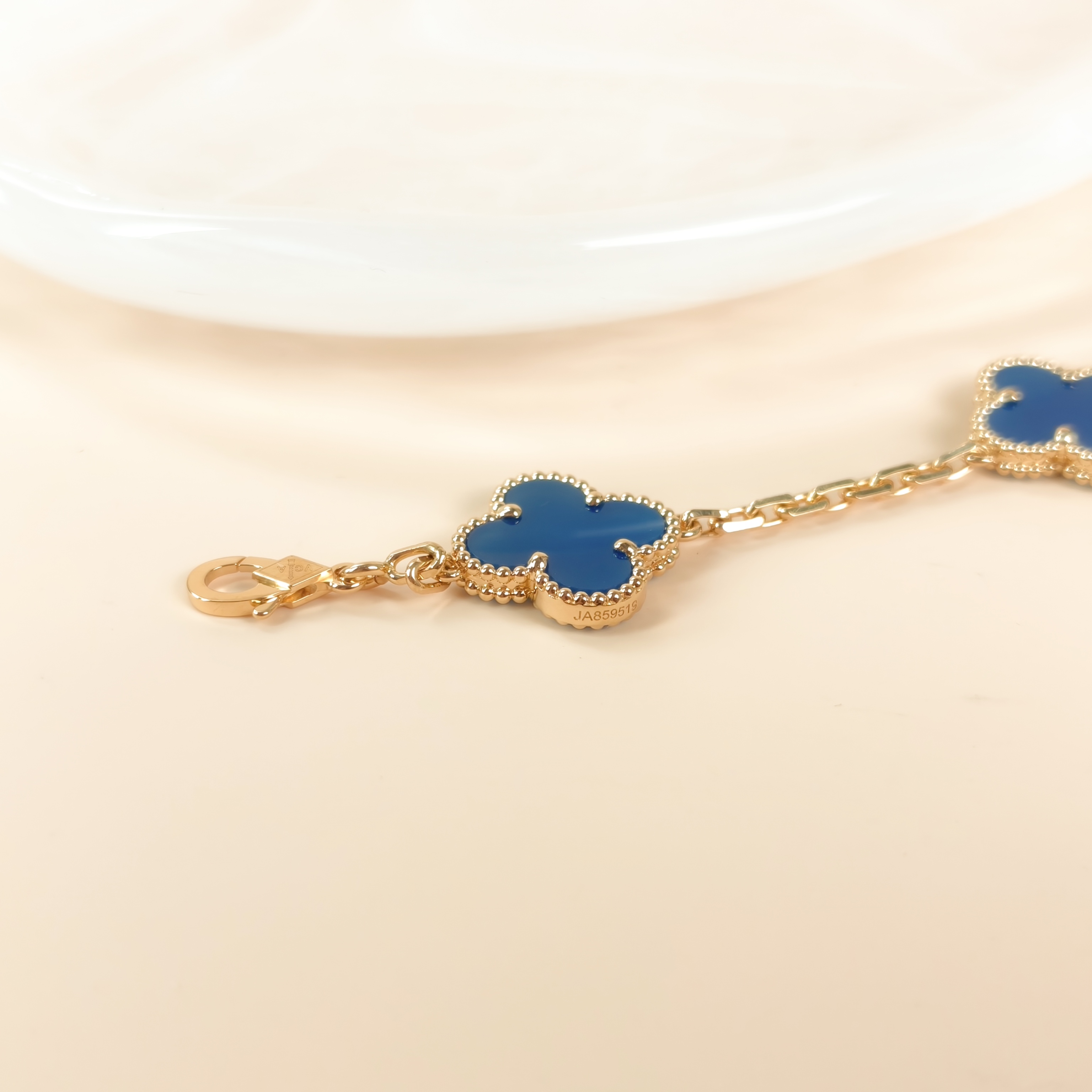 Van Cleef & Arpels Bracelet Alhambra Alhambra Collection Five-Motif Bracelet 18KY ellow Gold Vintage Small19cm โ cover view 2 of 8