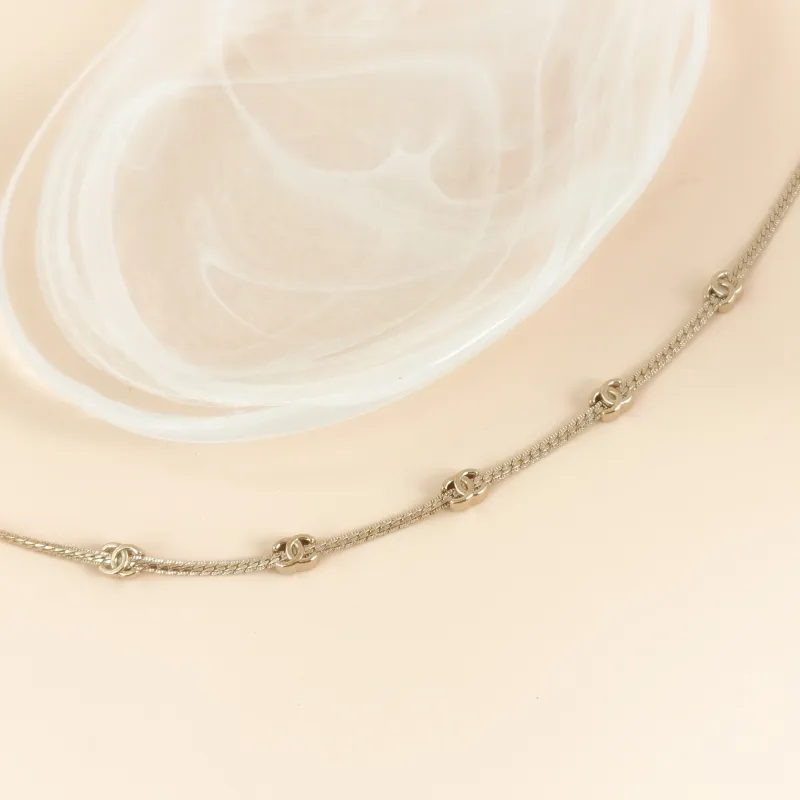 Chanel Necklace c Necklace Gold One Size 45cm โ cover view 2 of 7