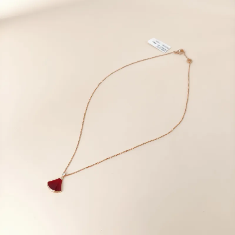 Bvlgari Necklace DIVAS’ DREAM Collection Diamond18KR ose Gold Small 43cm — cover view 4 of 12