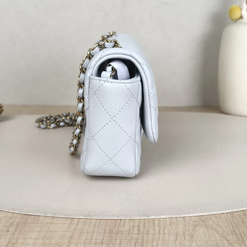 Chanel Crossbody Bag Classic Flap Large Mini CF Mini Collection Crossbody Bag Lambskinmini18 × 5 × 12 cm — detail view 1 of 15