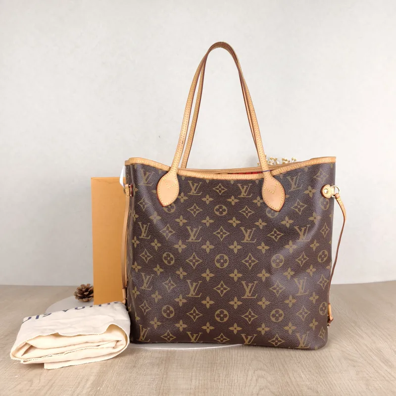 Louis Vuitton Shoulder Bag Neverfull Monogram PVC Medium 31 × 14 × 28 cm — cover view 6 of 6