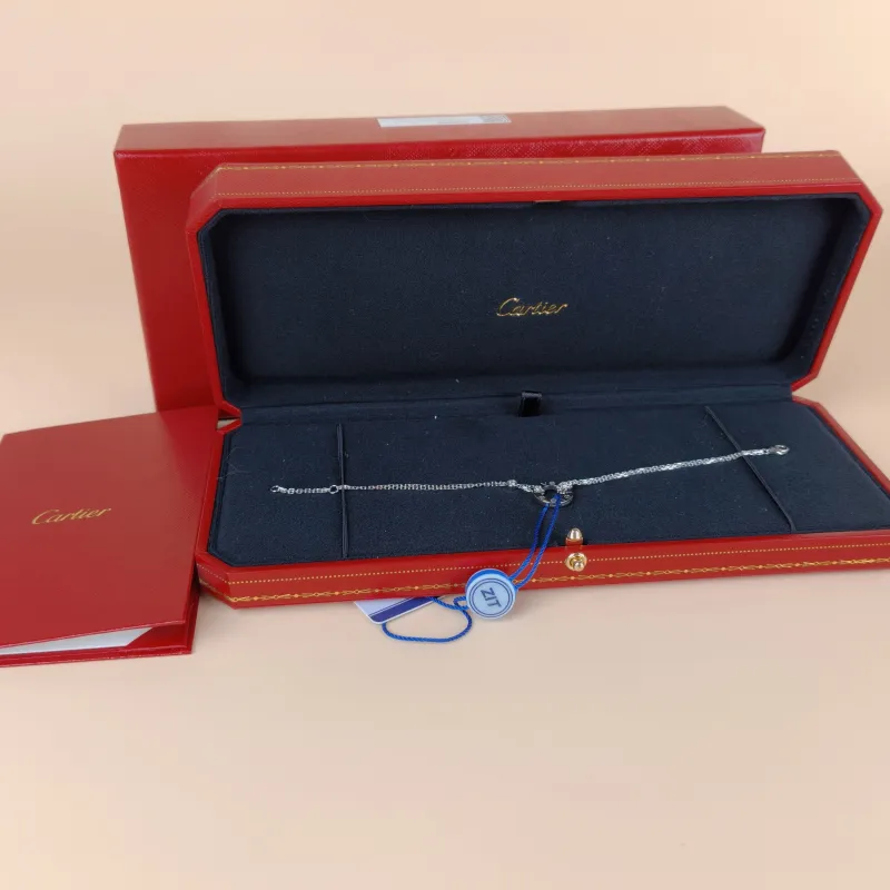 CARTIER Bracelet LOVE Collection Bracelet 2 Diamond White Gold 18KW hite Gold Diamond One Size18cm — cover view 3 of 10