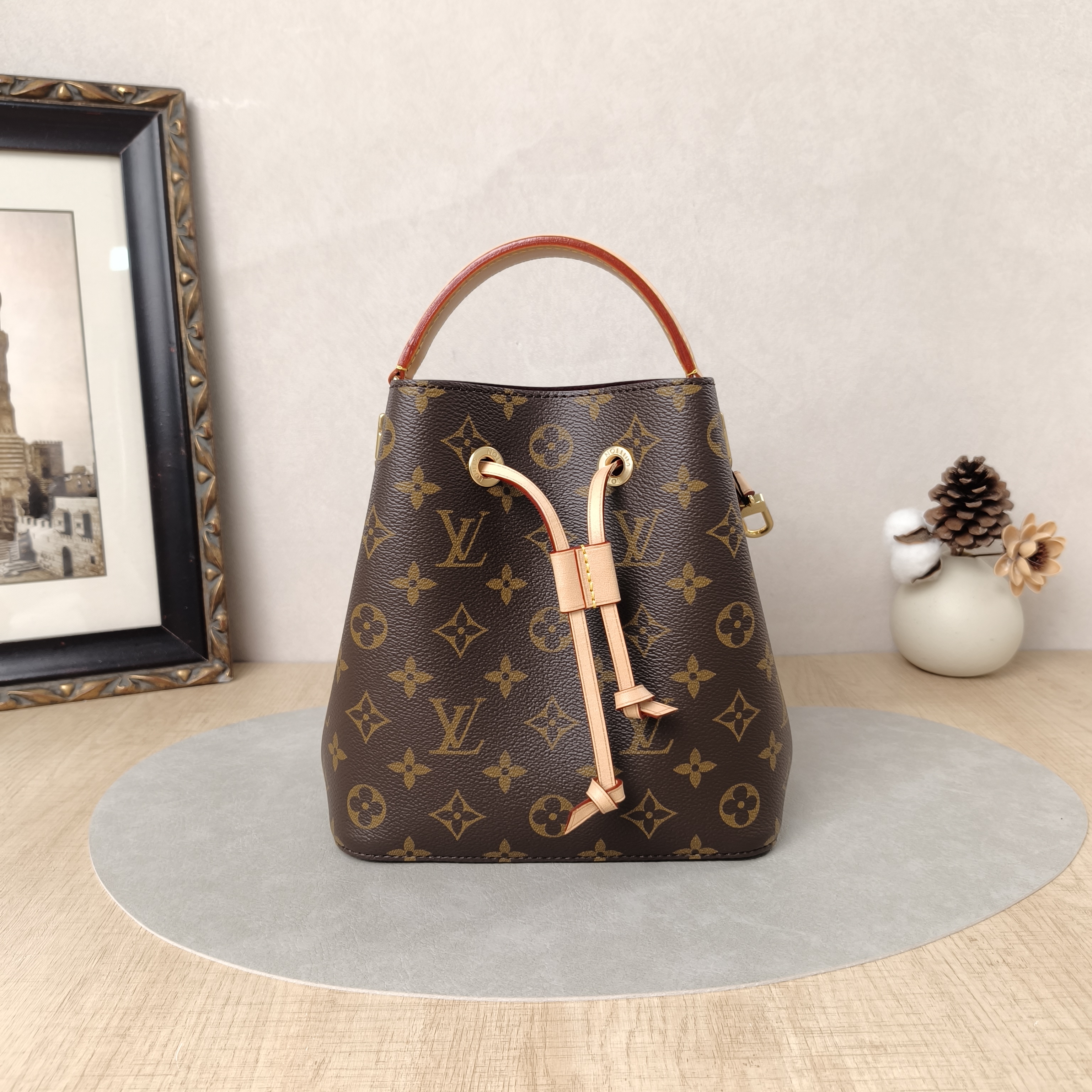 Louis Vuitton Crossbody Bag NÉONOÉ Bucket Bag BB Monogram PVCBB20 × 13 × 20 cm