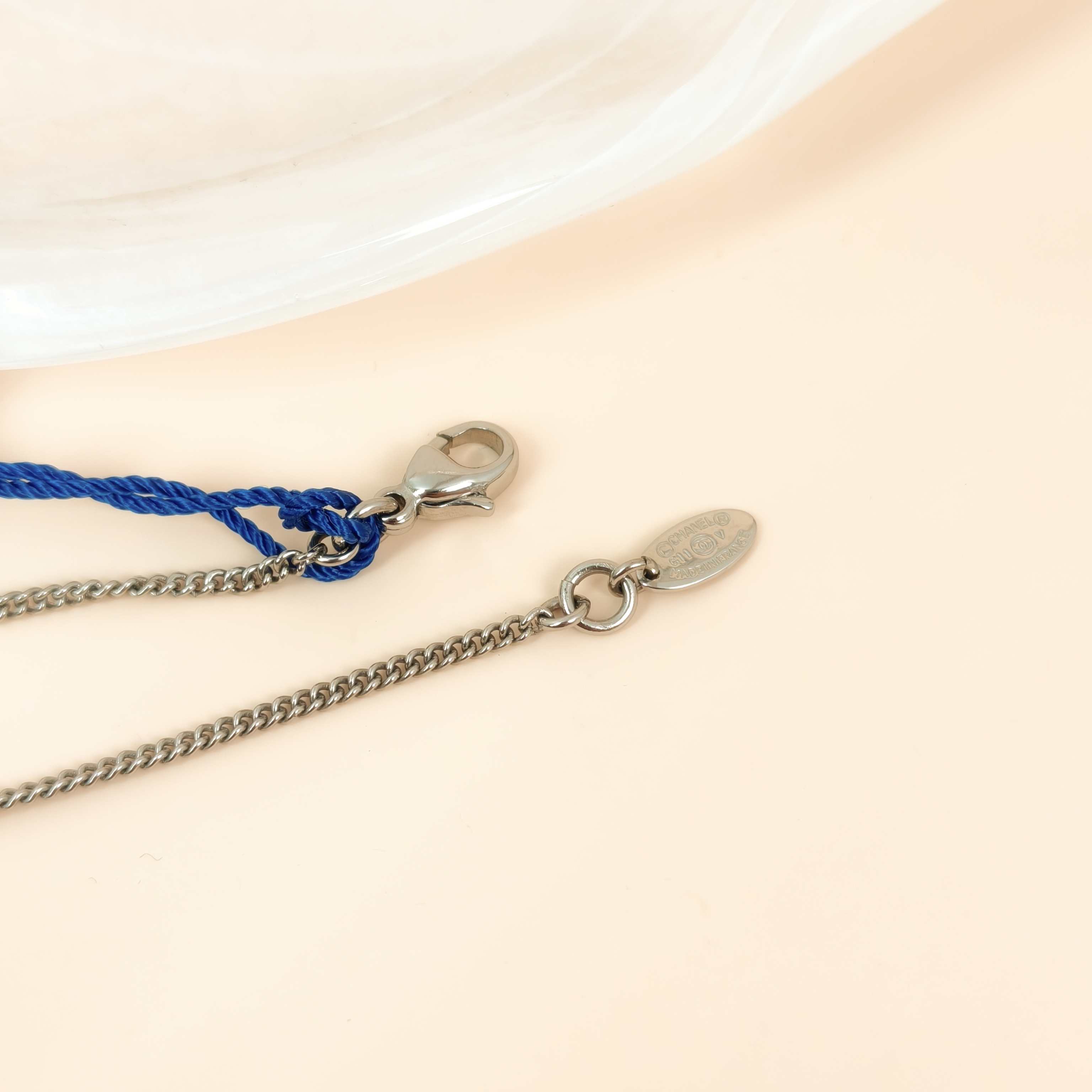 Chanel Necklace c Necklace Silver One Size42cm — cover view 5 of 8