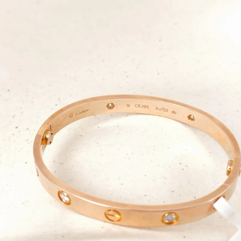 CARTIER Bangle Love Collection Bangle Rose Gold 18KR ose Gold Edition 16 — cover view 5 of 10