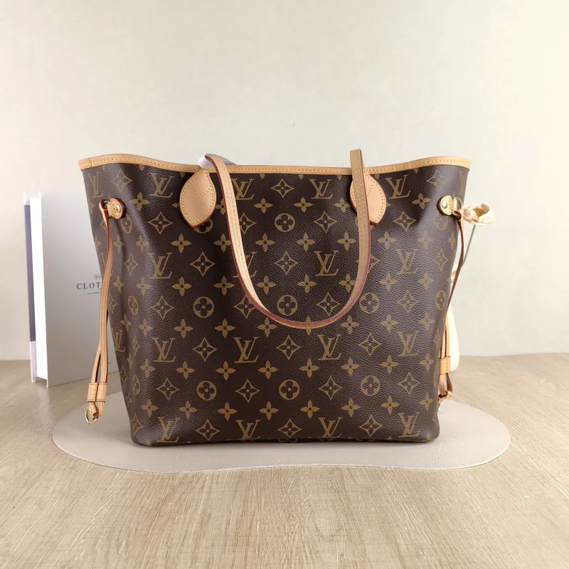 Louis Vuitton Shoulder Bag Neverfull Monogram PVC Medium 31 × 14 × 28 cm — cover view 3 of 5