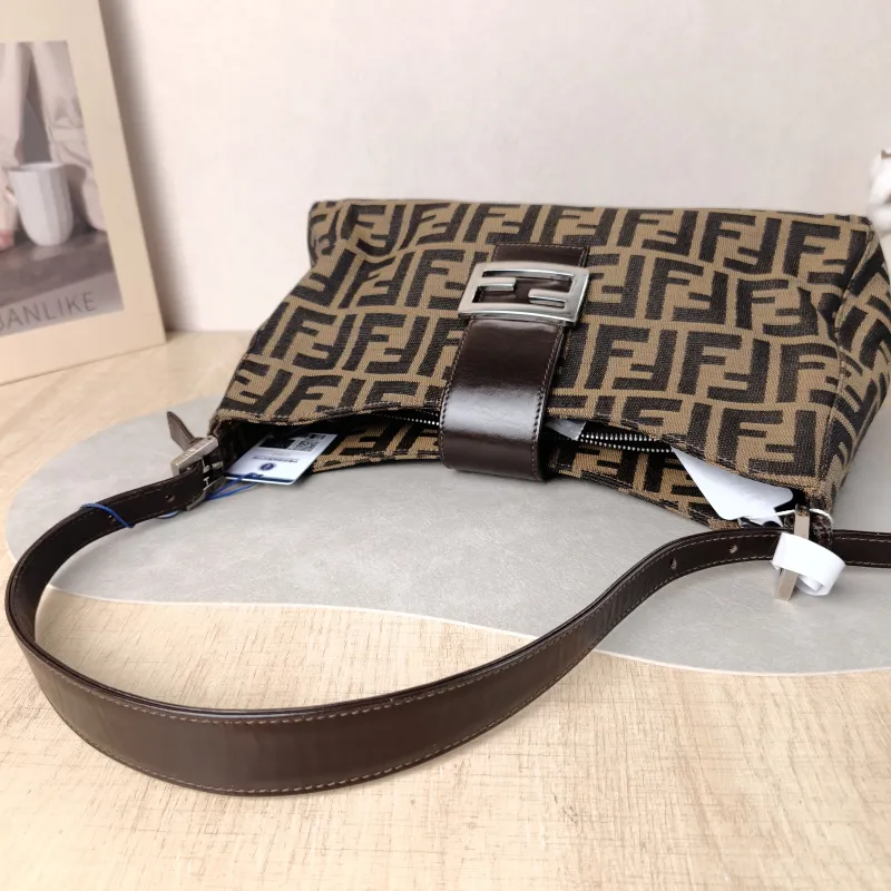 FENDI Shoulder Bag hobo Shoulder Bag Monogram Canvas 32 × 11 × 19.5 cm — detail view 11 of 11
