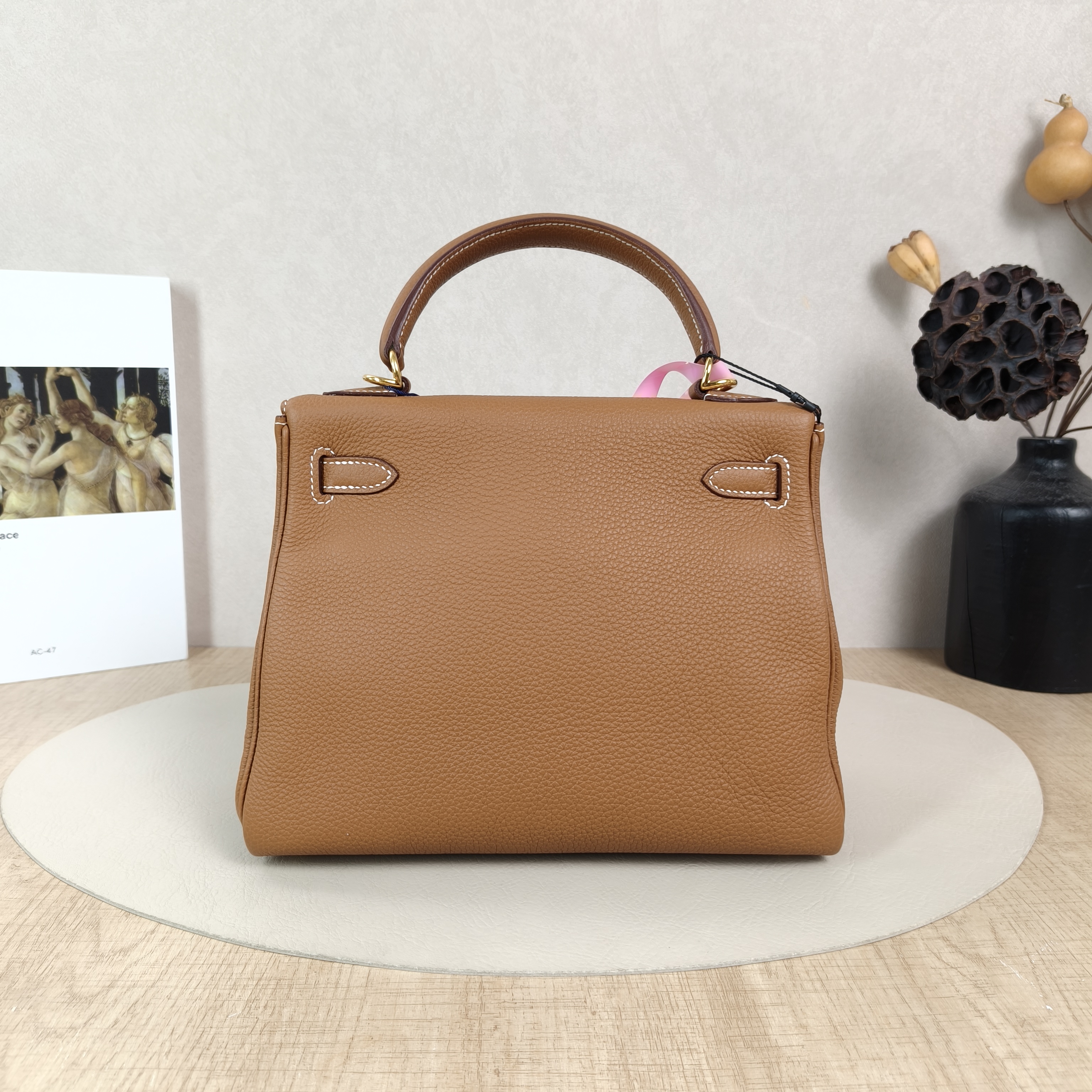 Hermès Crossbody Bag Kelly 25 37Gold Togo Calfskin One Size25 × 7 × 17 cm — cover view 5 of 6