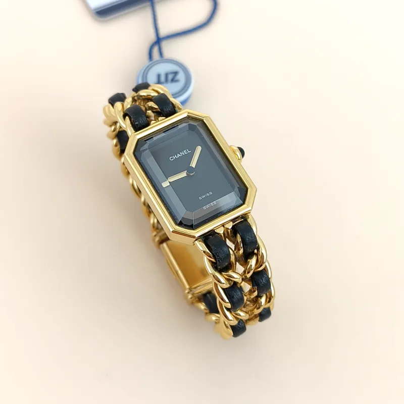 Chanel Watch Première Édition Originale Black with Gold-Tone Hardware Black with Gold-Tone Hardware S 26*20 — cover view 4 of 7