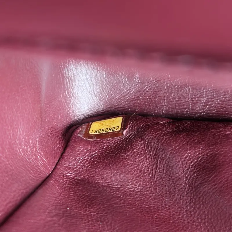 Chanel Shoulder Bag 2.55 Black Calfskin Large 31.5 × 10 × 20 cm 13 — detail view 8 of 13