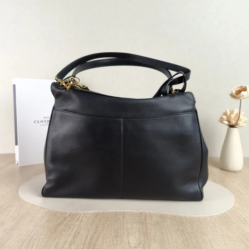 BALENCIAGA Crossbody Bag RODEO Black CC alfskin Medium35 × 11 × 23.5 cm — cover view 4 of 5