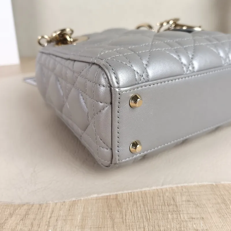 DIOR Crossbody Bag Lady Lady Dior Bag Mini12 × 5 × 10 cm — detail view 4 of 12