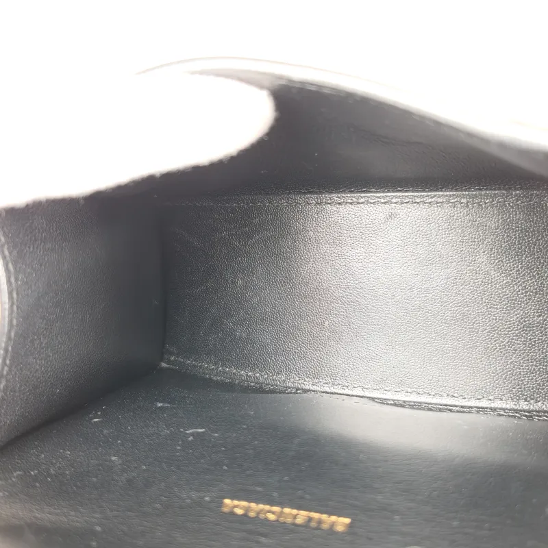 BALENCIAGA Crossbody Bag Hourglass Hourglass Bag Black Calfskin XS 19 × 8 × 13 cm — detail view 1 of 11