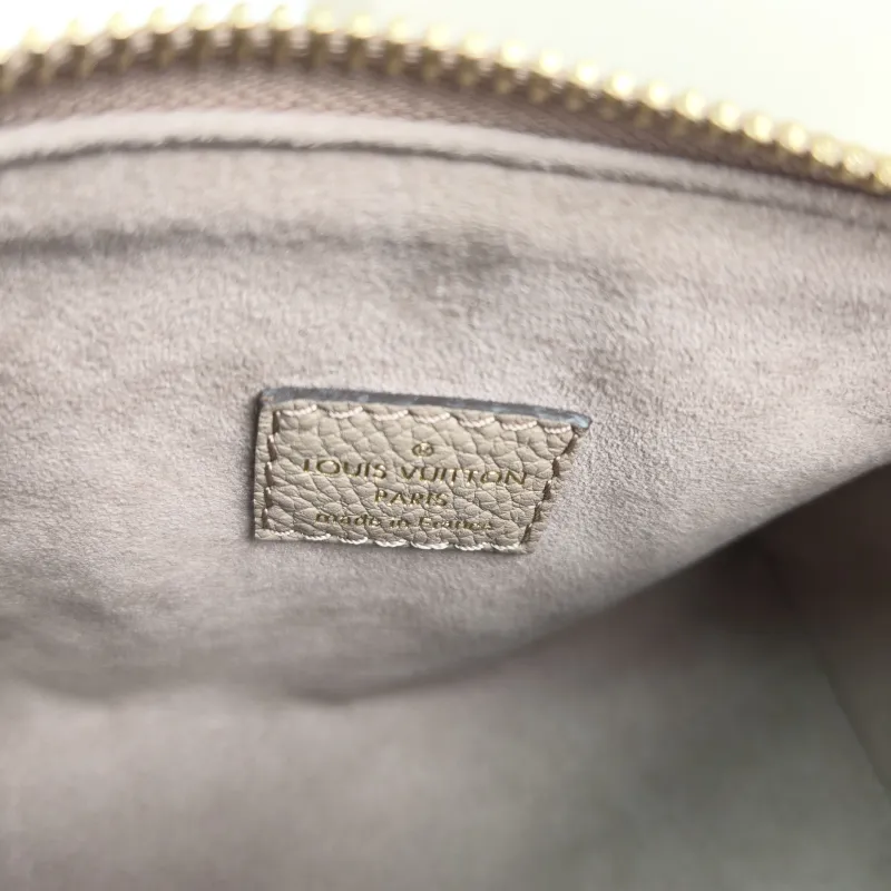 Louis Vuitton Crossbody Bag Speedy Nano · White Empreinte Embossed Calfskin Monogramnano16 × 7.5 × 10 cm — detail view 4 of 11