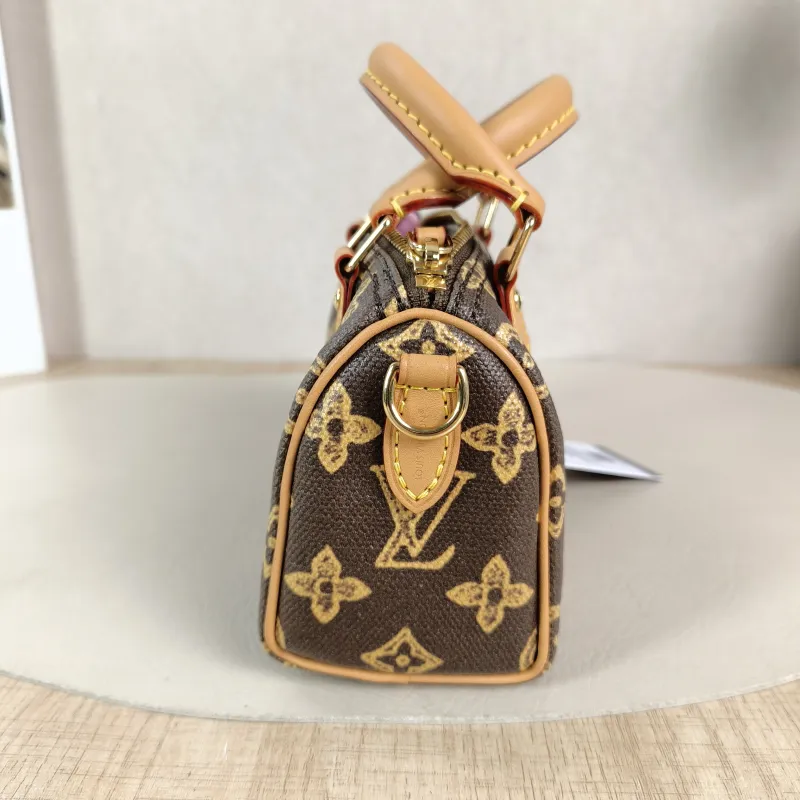 Louis Vuitton Crossbody Bag Speedy Nano PVC nano 16 × 7.5 × 10 cm — detail view 12 of 12