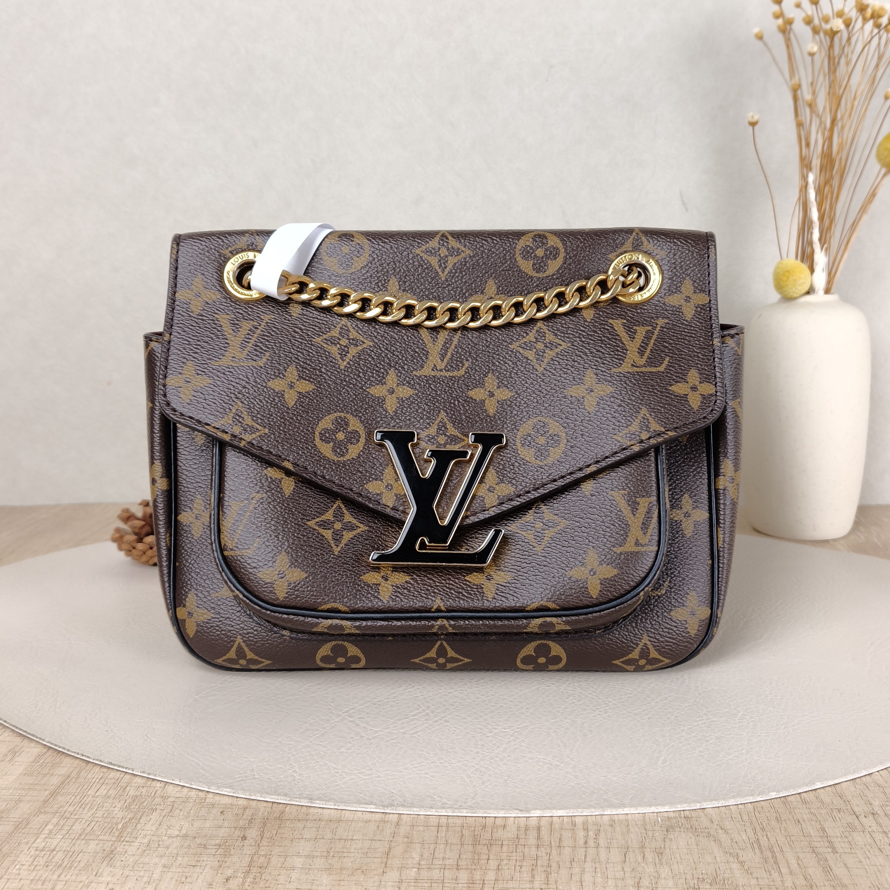 Louis Vuitton Crossbody Bag Passy Messenger Bag Monogram PVC Small23 × 9 × 17 cm