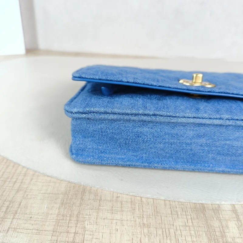 Chanel Crossbody Bag Classic Flap WOC CF WOCWOC Bag Mini 19.2 × 3.5 × 12.3 cm — detail view 8 of 13