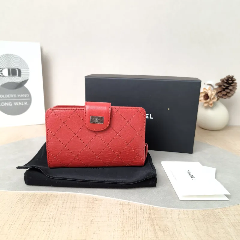 Chanel Wallet2.55Wallet Red Calfskin One Size10 × 3 × 15 cm — cover view 6 of 6