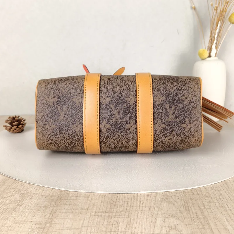 Louis Vuitton Crossbody Bag Keepall 25 Edition Brown PVC Medium25 × 11 × 15 cm — cover view 3 of 5
