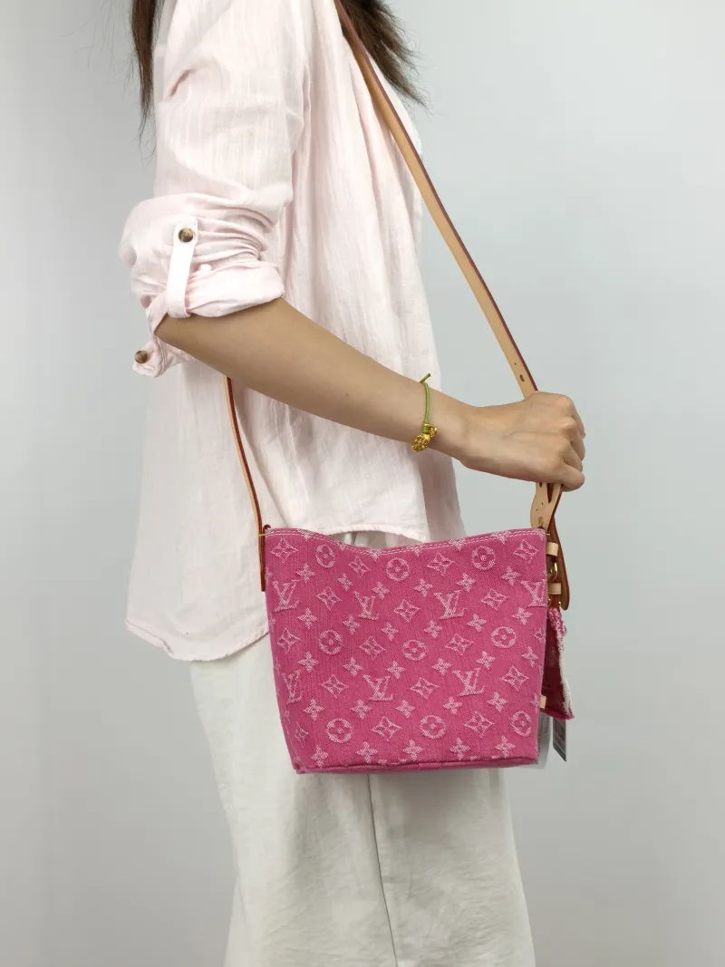 Louis Vuitton Top Handle Bag ALL IN BB BB 16 × 12 × 18 cm — on-model view 2 of 3