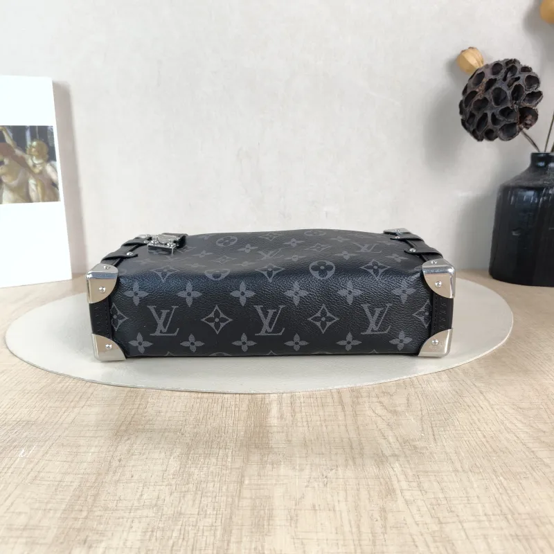 Louis Vuitton Crossbody Bag Side Trunk East West Box Monogram PVC Medium 28 × 7 × 15 cm — cover view 3 of 5