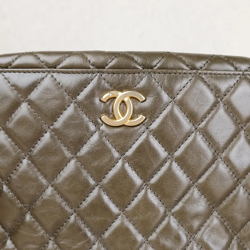 Chanel Crossbody Bag Camera Bag Waxed Leather 22.5 × 9 × 16.5 cm — detail view 16 of 16