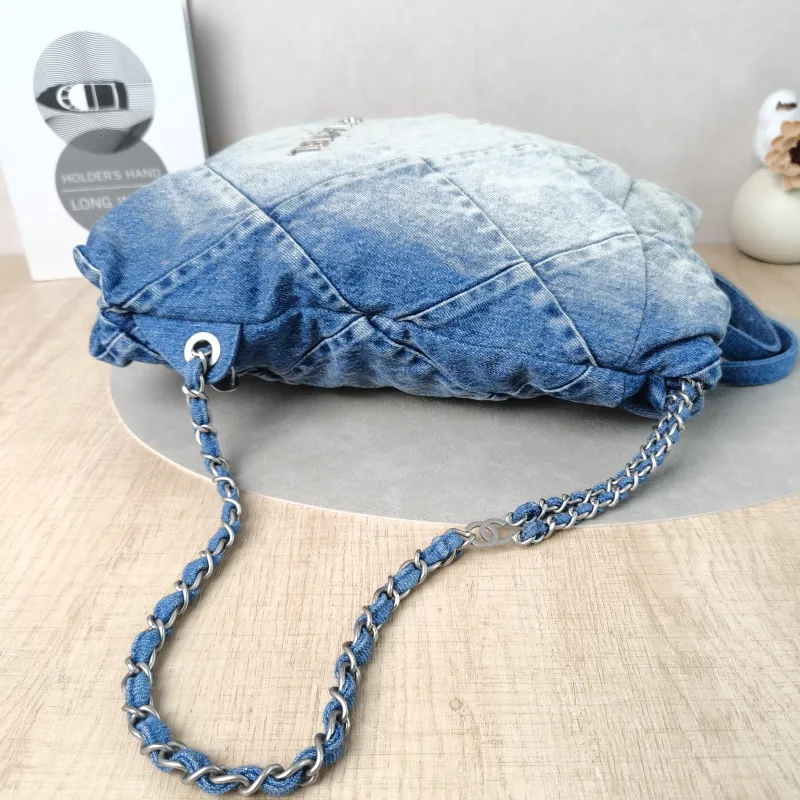 Chanel Backpack22Bag Backpack Blue Small29 × 8 × 34 cm — detail view 9 of 12