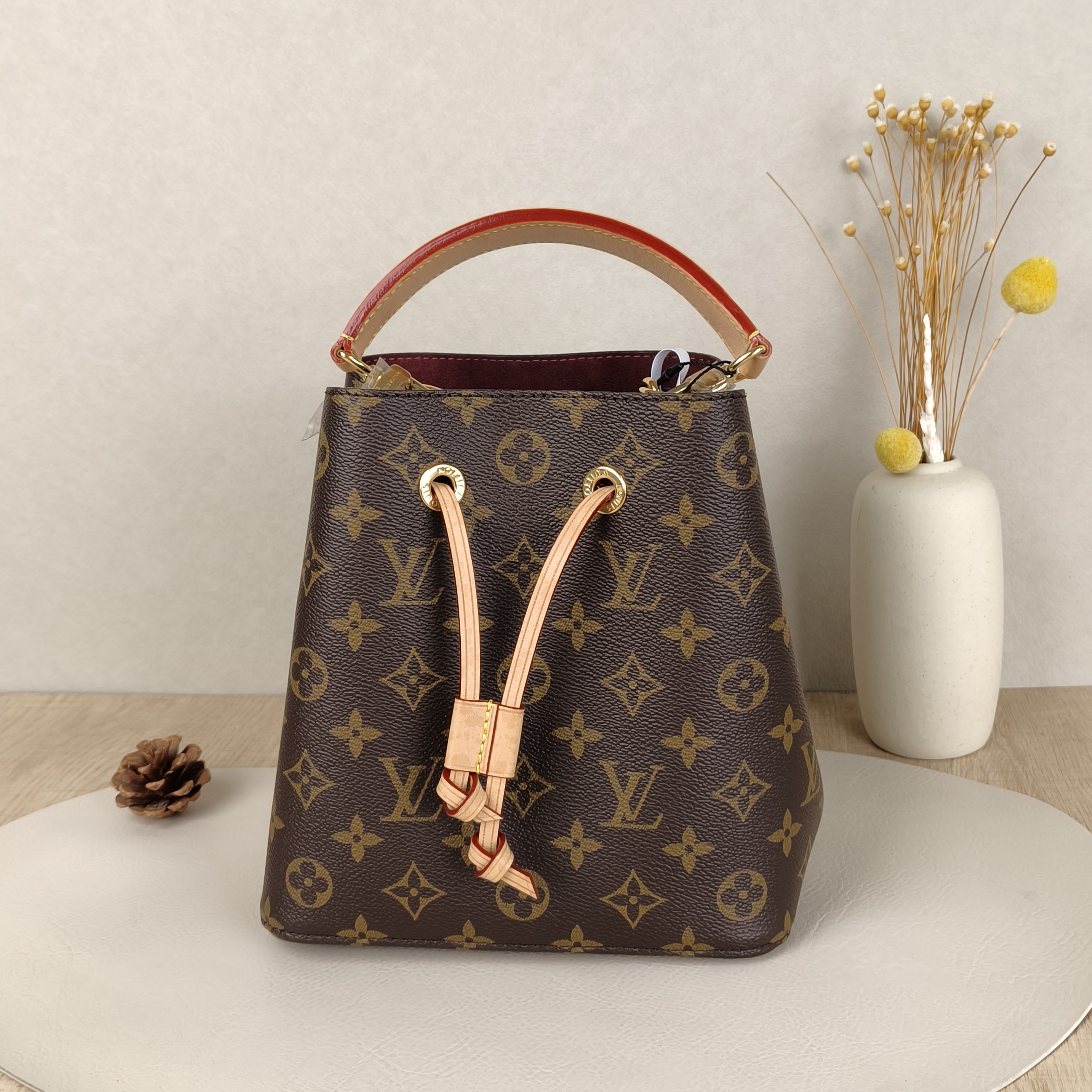 Louis Vuitton Crossbody Bag NÉONOÉ Bucket Bag BB Monogram PVCBB20 × 13 × 20 cm