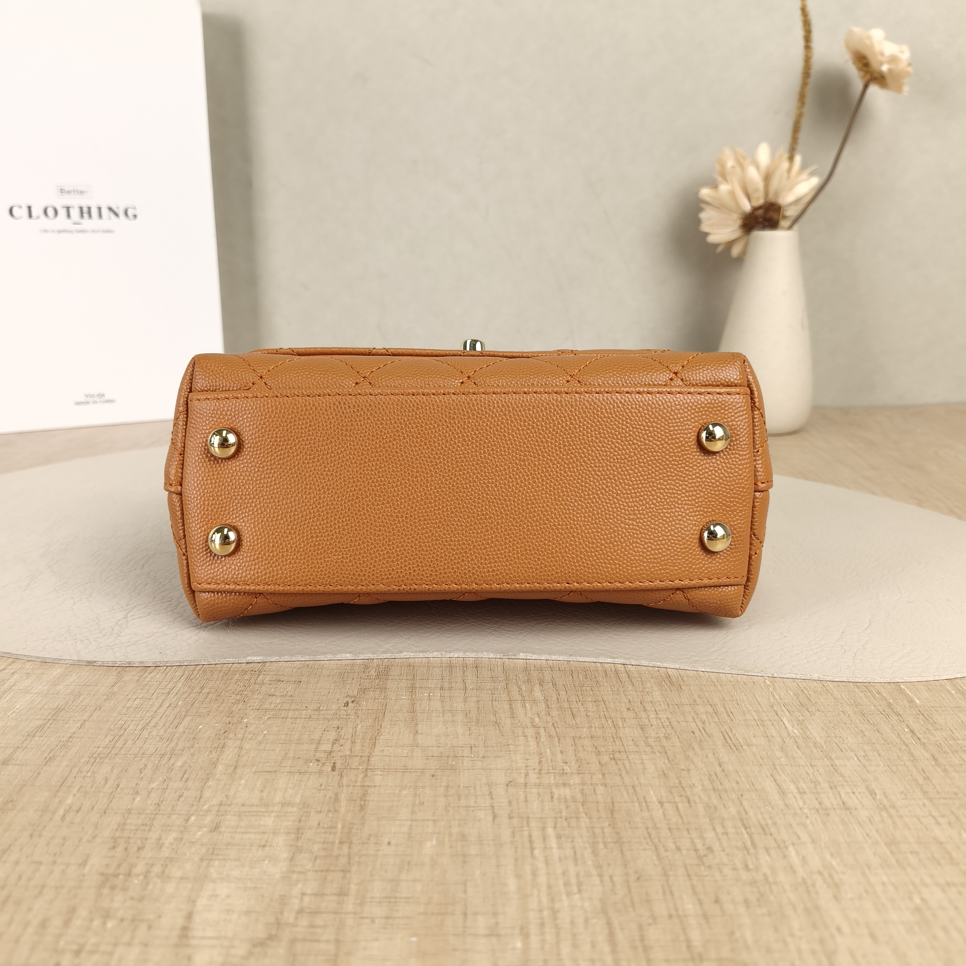 Chanel Crossbody Bag Coco Handle Grained Calfskinmini19 × 9 × 13 cm — cover view 2 of 6