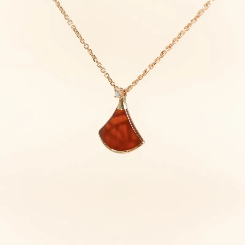 Bvlgari Necklace DIVAS’ DREAM Collection Diamond18KR ose Gold Small 44cm — cover view 2 of 10
