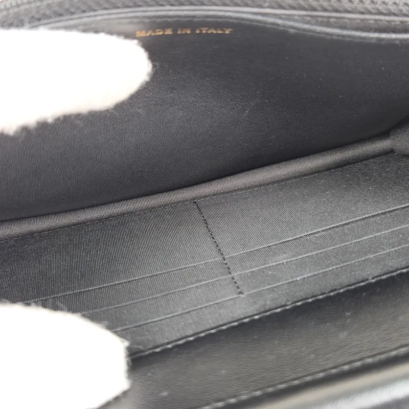 Chanel Crossbody Bag Classic Flap WOC CF WOCWOC Bag Black Lambskinmini19.2 × 3.5 × 12.3 cm — detail view 4 of 12