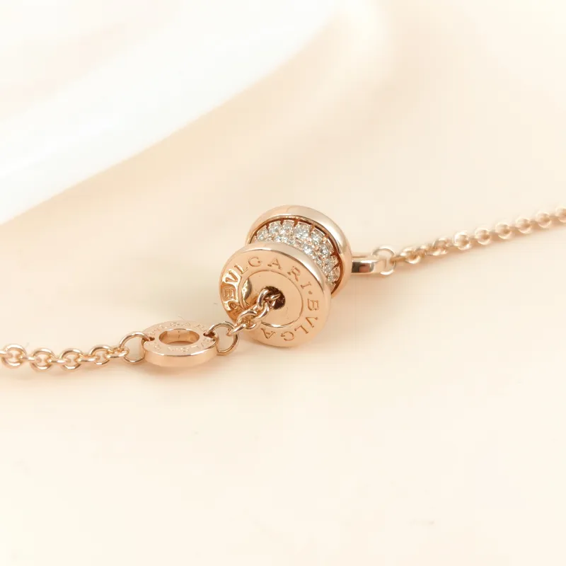 Bvlgari Bracelet B.ZERO1Collection Pavé Diamond Rose Gold Diamond18KR ose Gold One Size 20cm — cover view 4 of 5