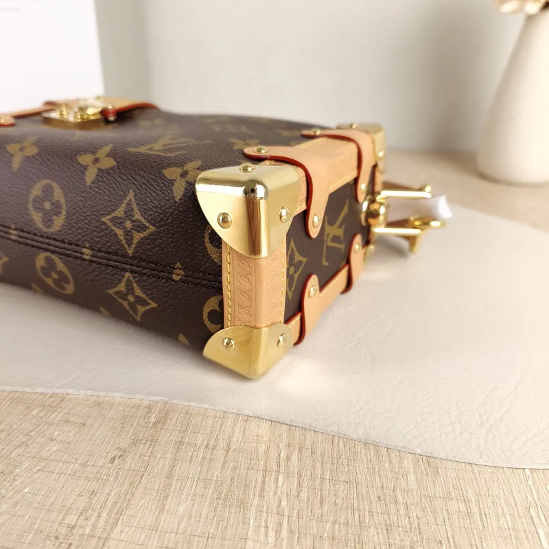 Louis Vuitton Crossbody Bag Side Trunk Box Monogram PVC Small 18 × 8 × 12.5 cm — detail view 1 of 11