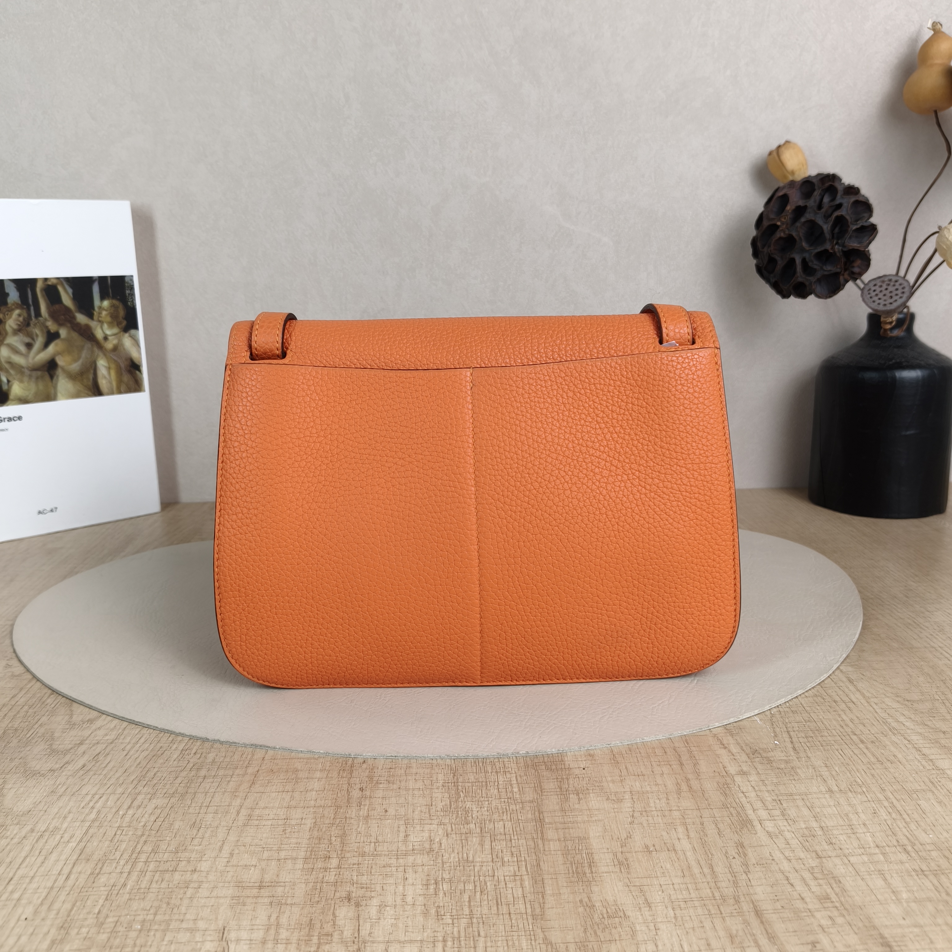 Hermès Shoulder Bag Halzan 25 TC Calfskin Small25 × 8 × 17 cm — cover view 2 of 5