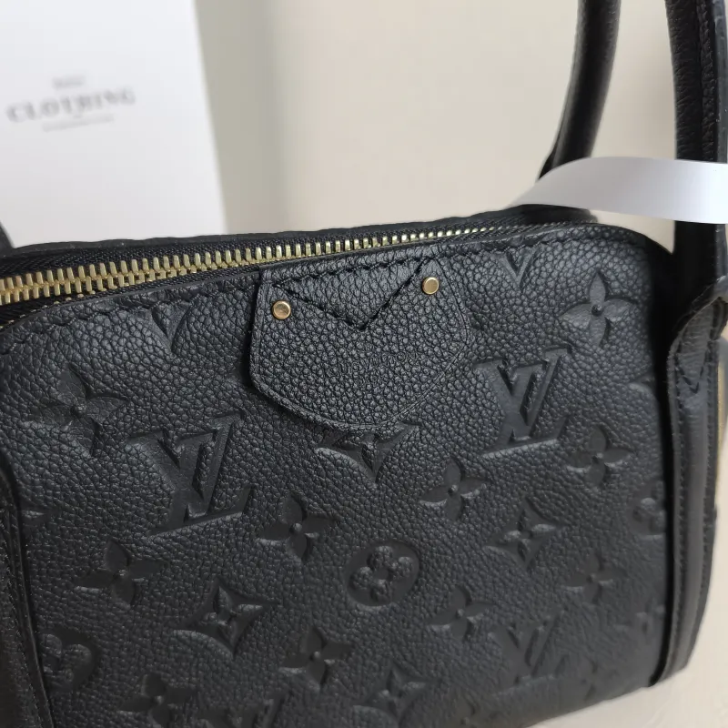 Louis Vuitton Top Handle Bag Top Handle Bag Black Calfskin One Size 21 × 15 × 16 cm — detail view 8 of 12