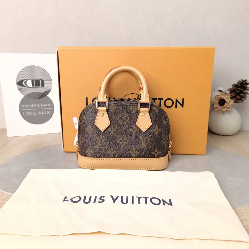 Louis Vuitton Crossbody Bag Alma Nano Monogram PVC nano 18 × 8 × 12 cm — cover view 5 of 6