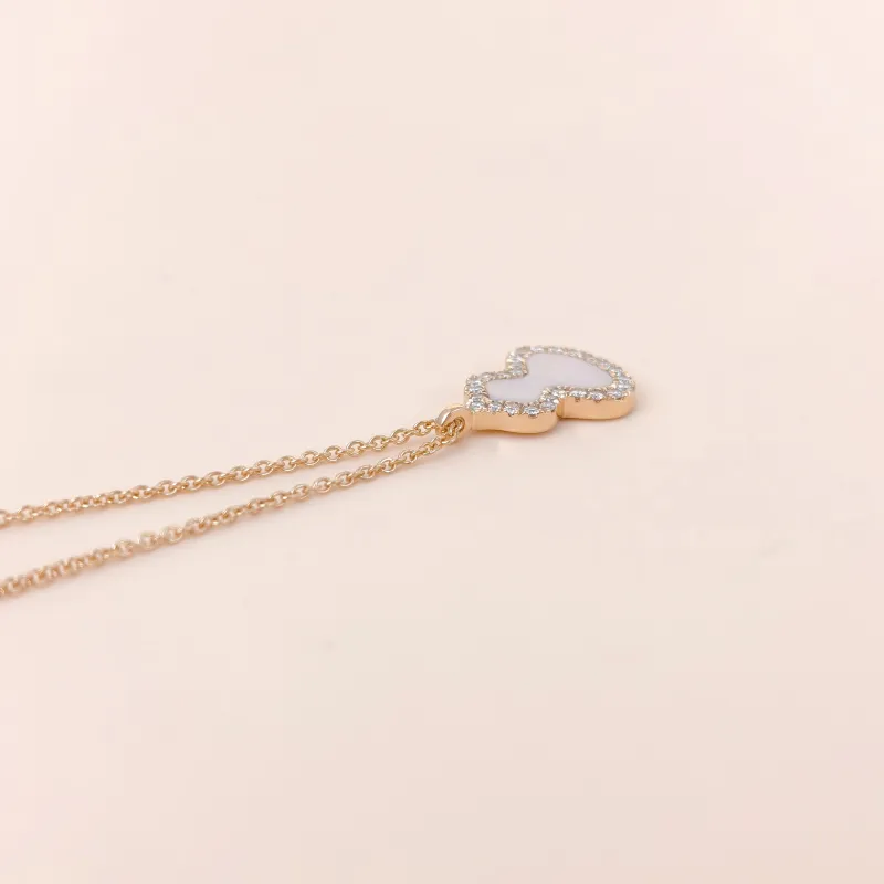 Qeelin Necklace Wulu Collection Necklace Diamond18KR ose Gold One Size 40cm — cover view 3 of 8
