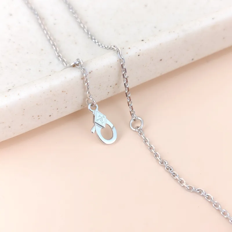 Van Cleef & Arpels Necklace Alhambra Alhambra Collection Necklace White Gold White Gold 18KW hite Gold Vintage Small 42cm — cover view 4 of 9