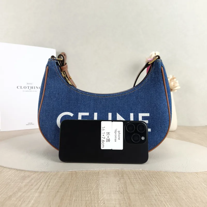 CELINE Shoulder Bag AVA Canvas 25 × 7 × 19 cm — cover view 2 of 5