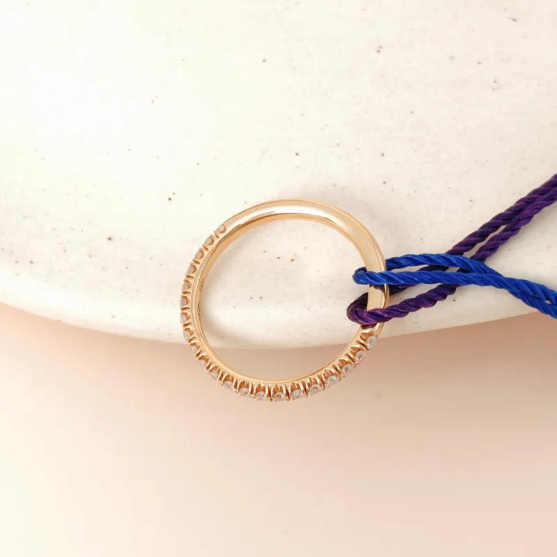 CARTIER Ring Etincelle de Ring Rose Gold Diamond18KR ose Gold One Size 51 — cover view 5 of 7