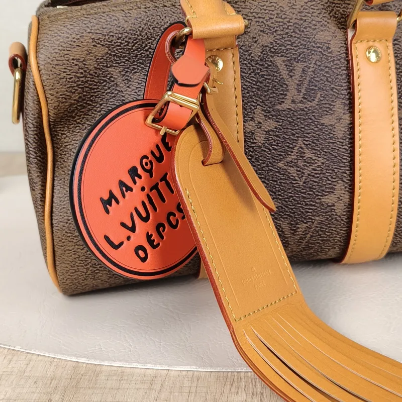 Louis Vuitton Crossbody Bag Keepall 25 Edition Brown PVC Medium25 × 11 × 15 cm — detail view 5 of 13