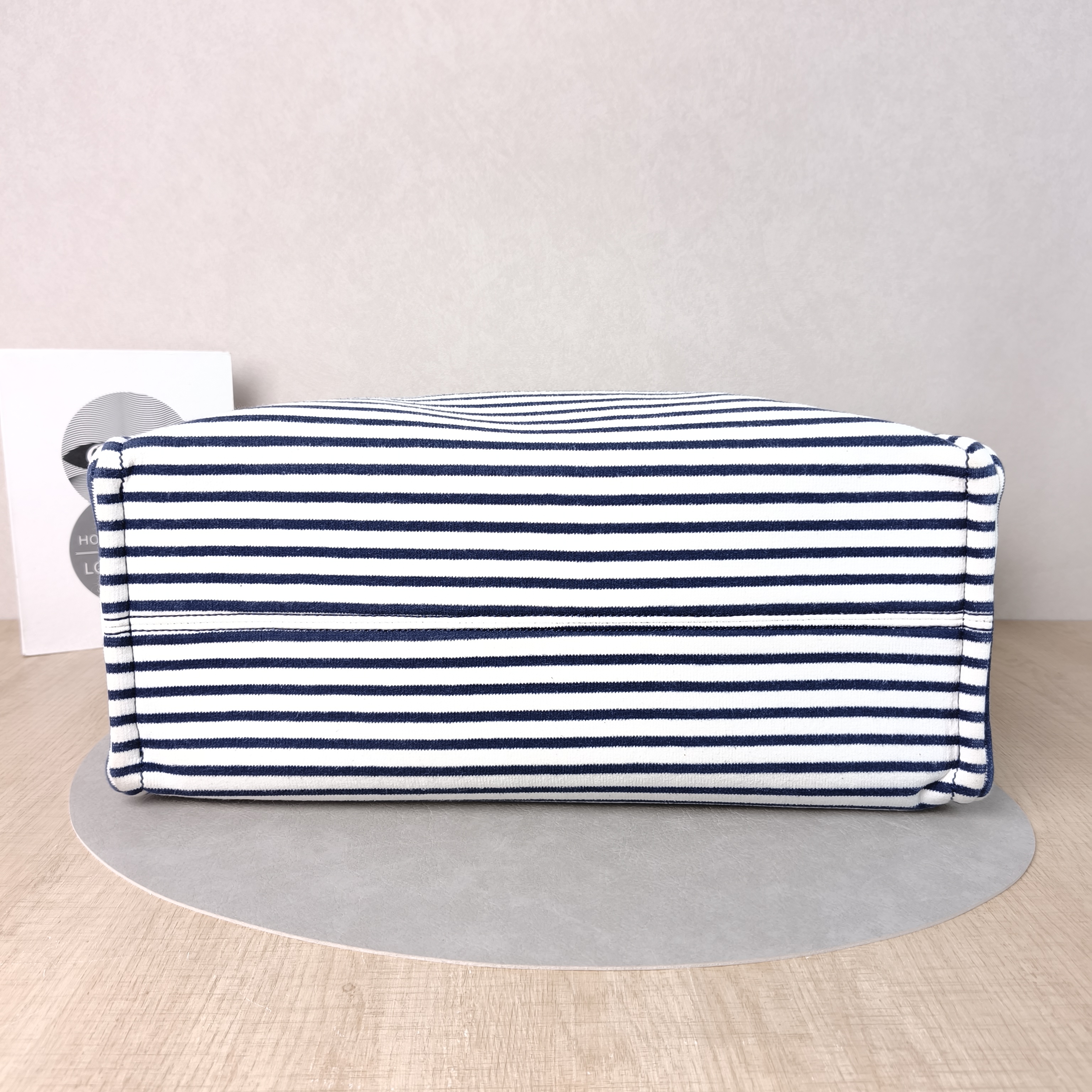 CELINE Shoulder Bag CABAS THAIS Shopping Tote Canvas Large40 × 16 × 30 cm — cover view 3 of 5