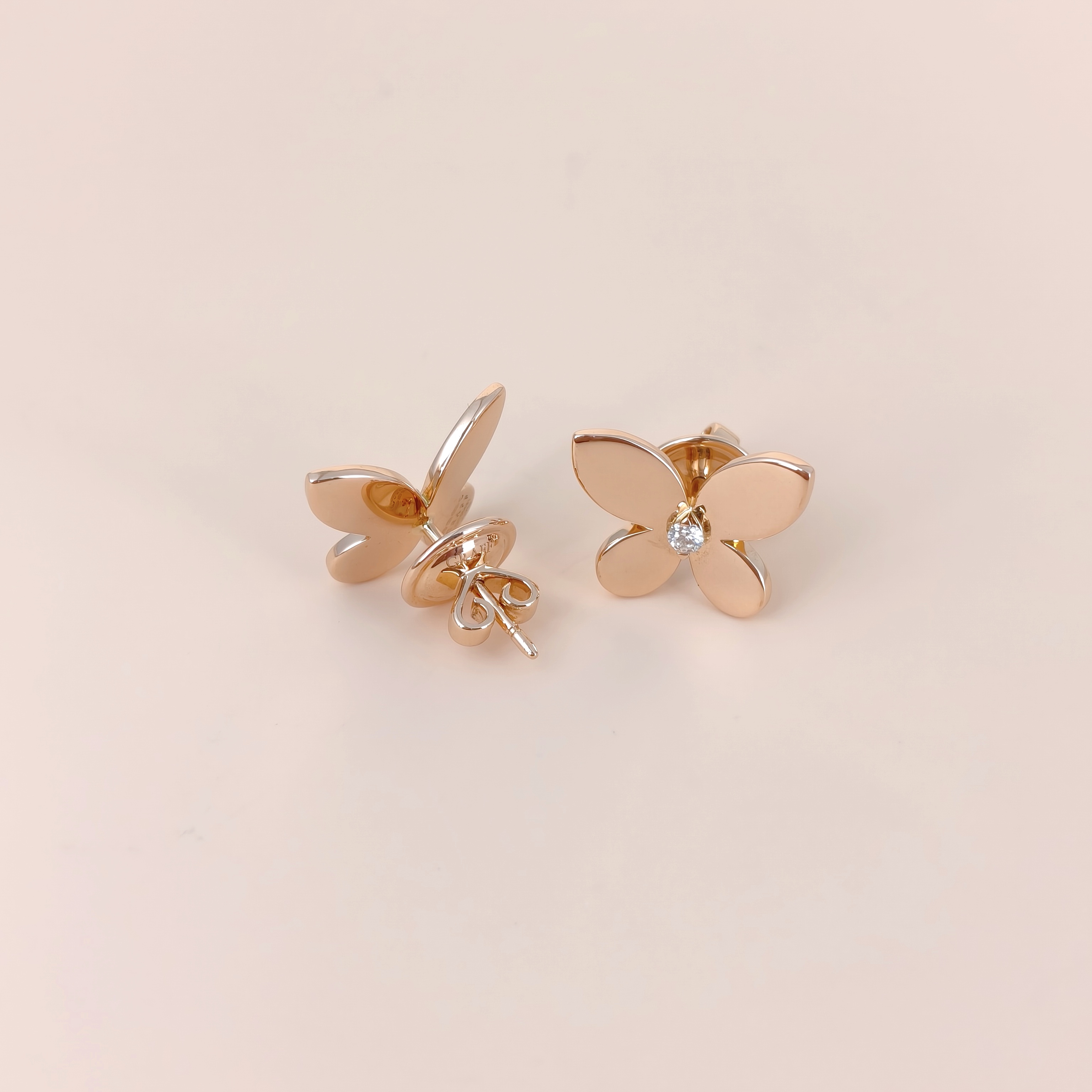 GRAFF Earrings Butterfly Collection Earrings Rose Gold Diamond18KR ose Gold One Size — cover view 3 of 8
