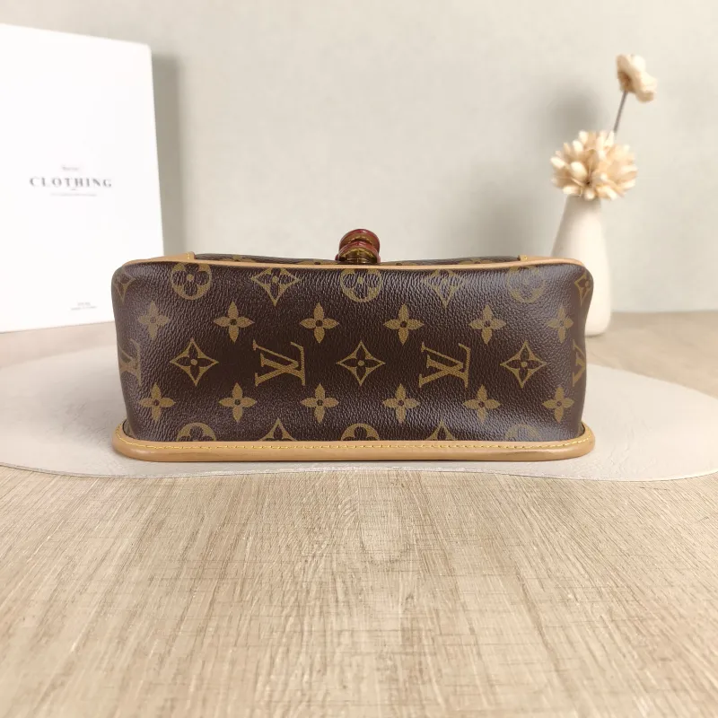 Louis Vuitton Crossbody Bag Diane Baguette Bag Shoulder Strap PVC Small 24 × 9 × 15 cm — cover view 6 of 6