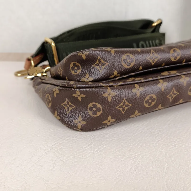 Louis Vuitton Crossbody Bag Multi Pochette Accessoires Shoulder Strap PVC Small 24 × 4 × 13.5 cm — detail view 9 of 15