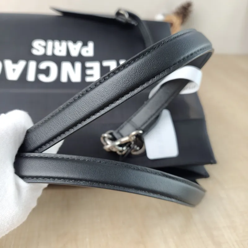 BALENCIAGA Top Handle Bag Tote Bag Black One Size 34.5 × 14 × 27 cm — detail view 14 of 15