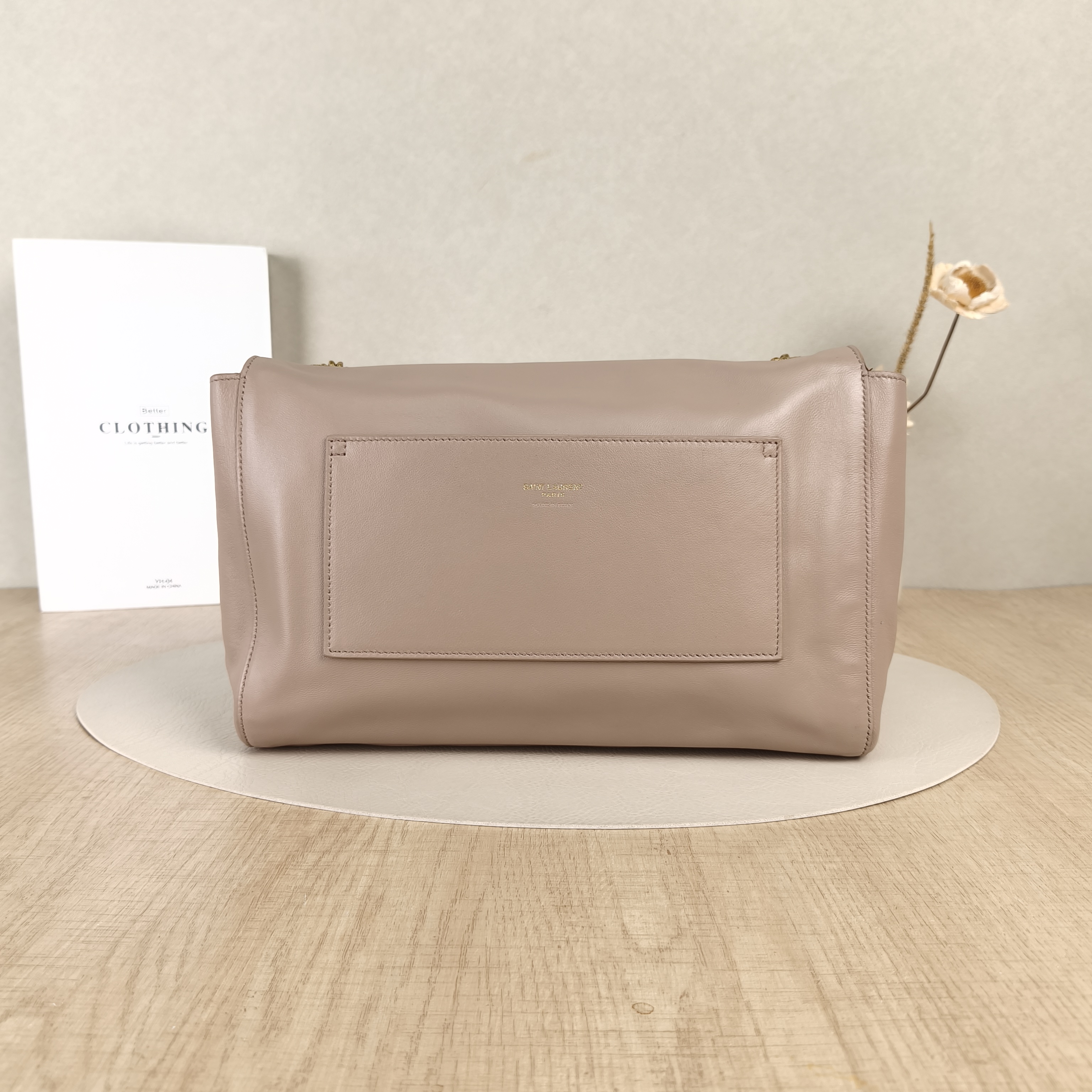 SAINT LAURENT Crossbody Bag Cassandre Chain Bag Calfskin Large29.5 × 5 × 18 cm — cover view 2 of 5