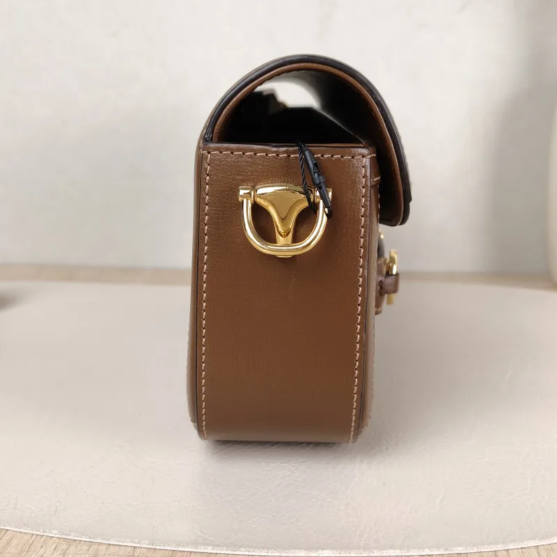 GUCCI Shoulder Bag Horsebit 1955 Horsebit Small Monogram · Shoulder Strap PVC Small 24 × 5.5 × 13 cm — detail view 11 of 13